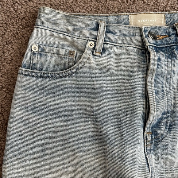 Everlane The 90s Cheeky Jean Organic Cotton Light Wash Womens 24 Regular - Picture 7 of 14
